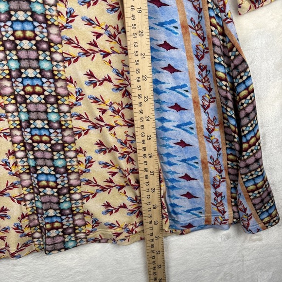 Soft Surroundings Womens Sz S Fifi Embroidered Floral Tunic Top Blouse Festival - Picture 10 of 13